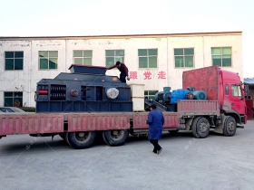 2PG1500X800大型对辊糖心VLOG在线网站入口发住陕西汉中破碎石英砂